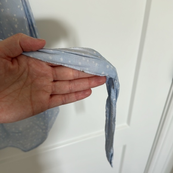 Anthropologie Cloth & Stone Blue Dress - Picture 7 of 8